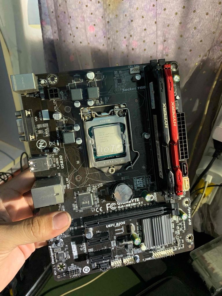 Combo Giga H81/ I5 4570/8G. Mua bán Linh kiện (RAM, Card...) tại Thành phố Thuận An Bình Dương được đăng bởi Tran Nguyen hình 1