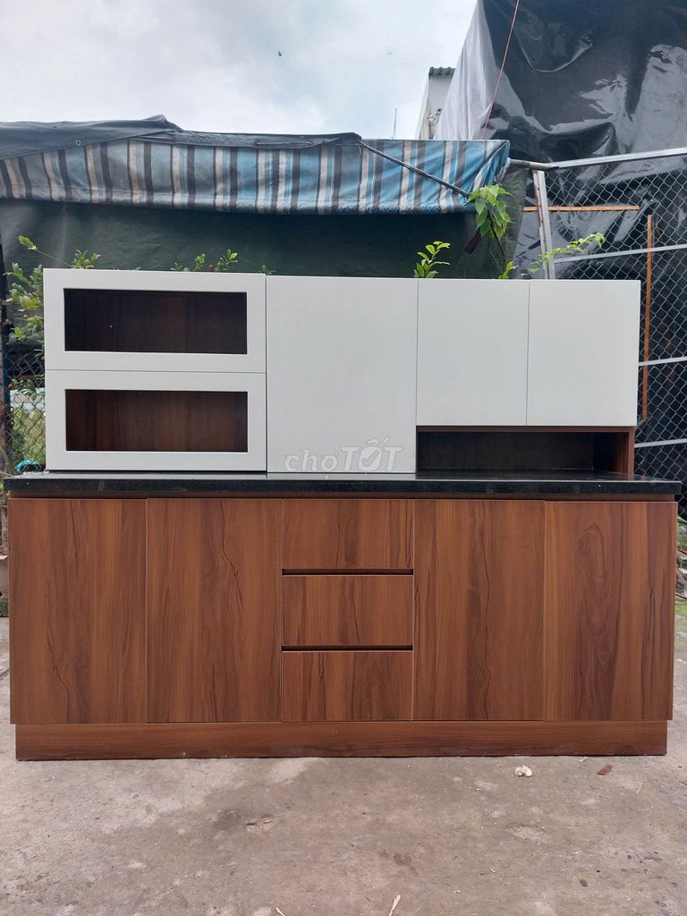 Tủ bếp gỗ công nghiệp 1m93 Mới. Mua bán Tủ, kệ gia đình tại Quận Bình Tân Tp Hồ Chí Minh được đăng bởi HÀNG THANH LÝ NỘI THẤT 268 hình 1