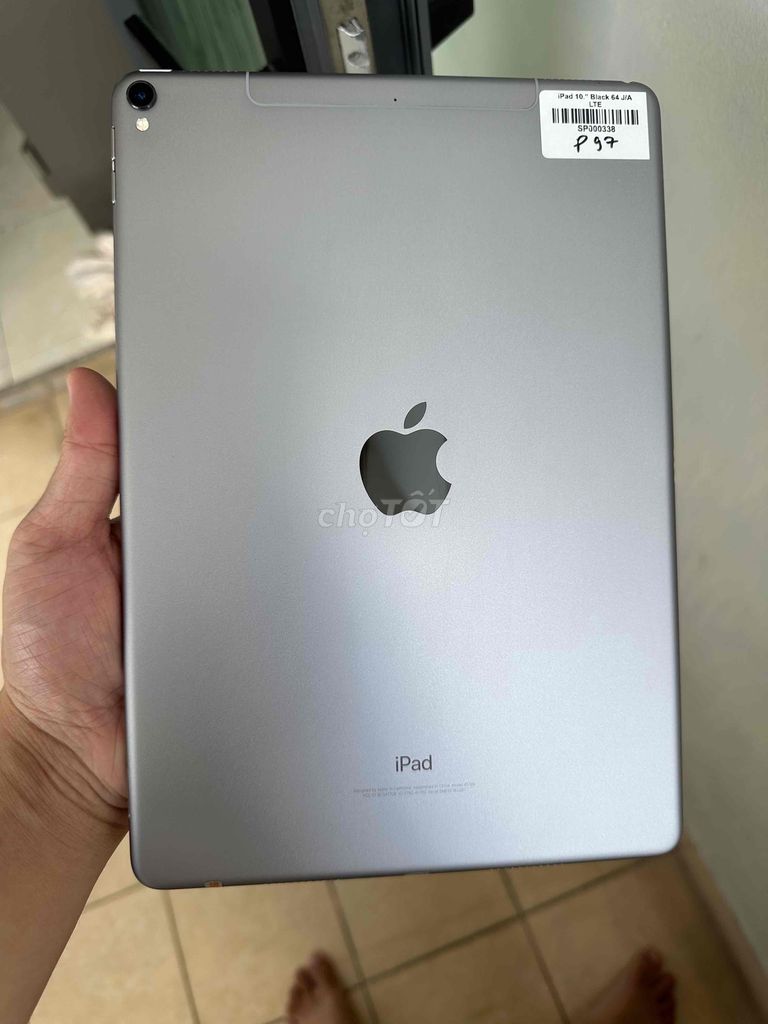 ipad pro 10.5 gray 64gb wifi+4g zin ốc 99%