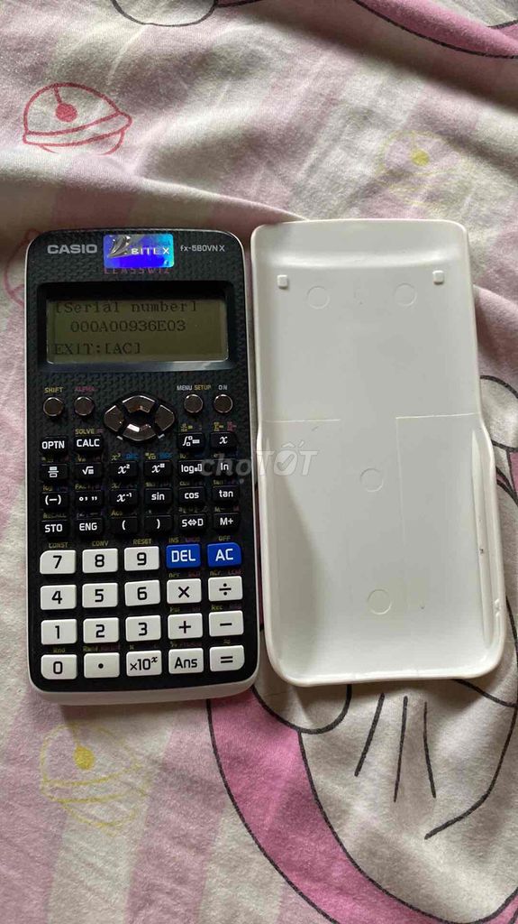 Máy tính khoa học Casio FX-580VN X Đen. Mua bán Đồ dùng văn phòng tại Quận Bình Thuỷ Cần Thơ được đăng bởi Châu Đại Thiên hình 1