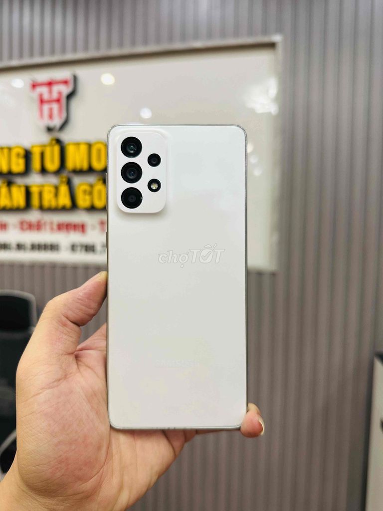 Samsung A73 5G Trắng Ram 8/128G. Mua bán Điện thoại tại Quận Liên Chiểu Đà Nẵng được đăng bởi Hoàng Tú Mobile hình 1