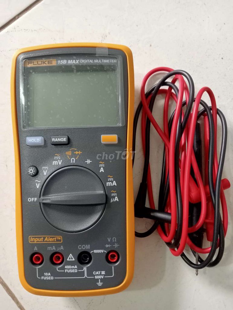 Đồng hồ vạn năng Fluke 15B MAX Vàng, Xám Mới. Mua bán Đồ chuyên dụng, Giống nuôi trồng tại Huyện Trảng Bom Đồng Nai được đăng bởi Minh Nguyễn  hình 1