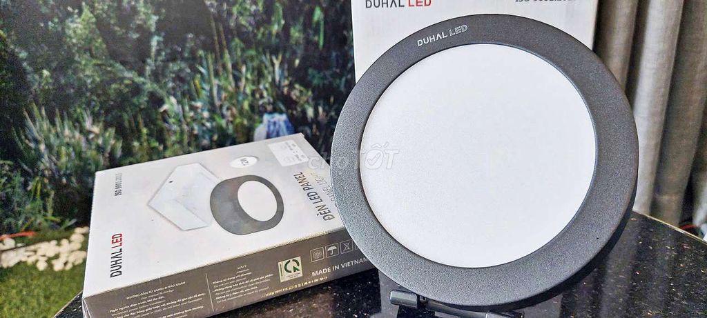 Đèn LED ốp trần Duhal LED Đen Trung tính. Mua bán Đèn tại Thành phố Mỹ Tho Tiền Giang được đăng bởi Đèn Led Min hình 1
