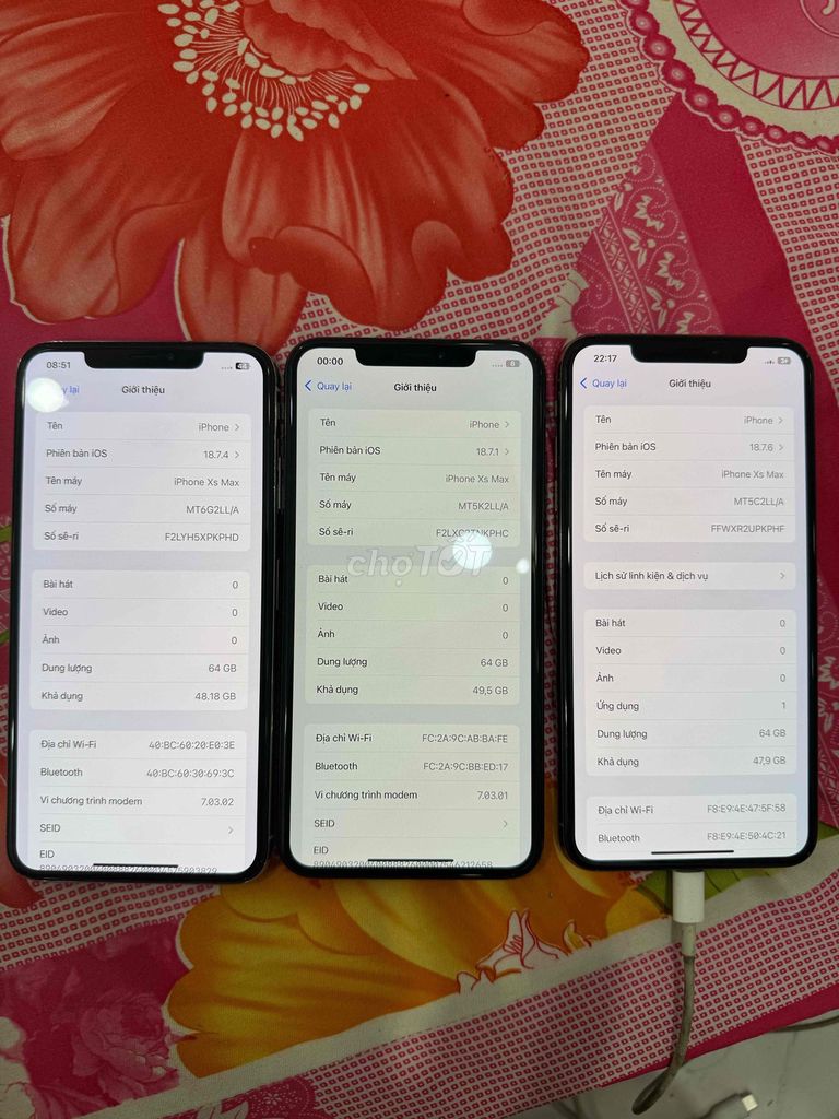 Apple iPhone XS Max 64GB Vàng Đã sử dụng. Mua bán Điện thoại tại Thành phố Thuận An Bình Dương được đăng bởi Trung Apple hình 1