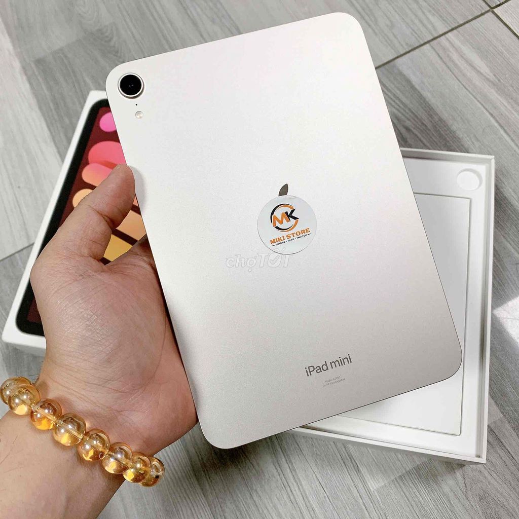 Ipad Mini 7 Wifi 128Gb Starlight FulLbox 99% 10/26. Mua bán Máy tính bảng tại Quận 10 Tp Hồ Chí Minh được đăng bởi Miki Store hình 1