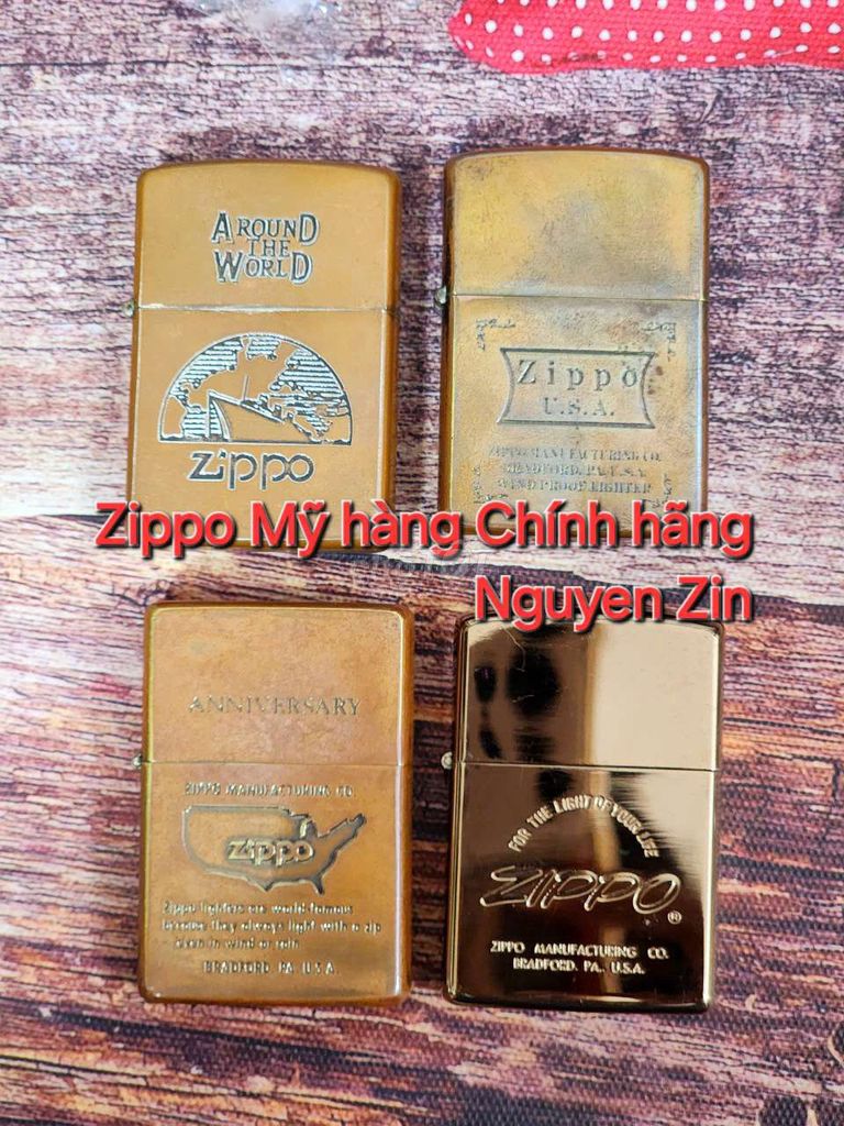 ZIPPO Mỹ dòng Cổ màu Copper Zin