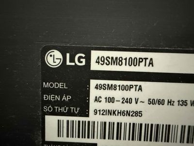 cần bán tivi LG nanocell. Mua bán Tivi, Âm thanh tại Quận 5 Tp Hồ Chí Minh được đăng bởi Tên chưa cung cấp