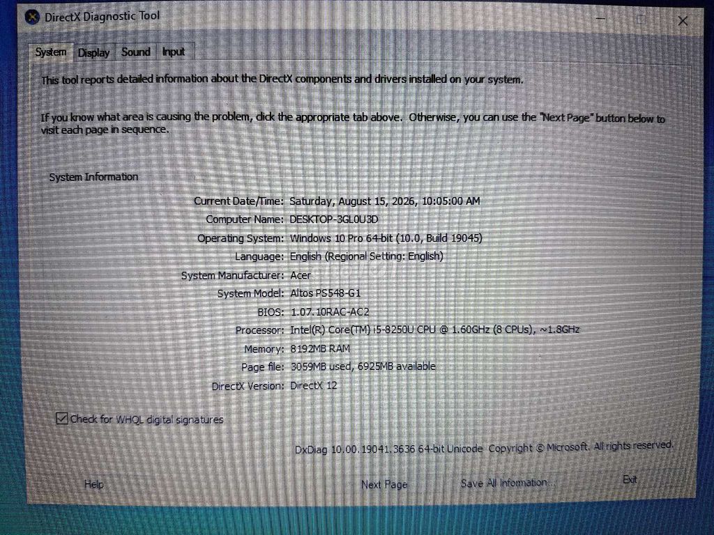 Acer Altos PS548-G1 i5 8250U 8GB/128GB SSD. Mua bán Laptop tại Quận Sơn Trà Đà Nẵng được đăng bởi Hoàng hình 1
