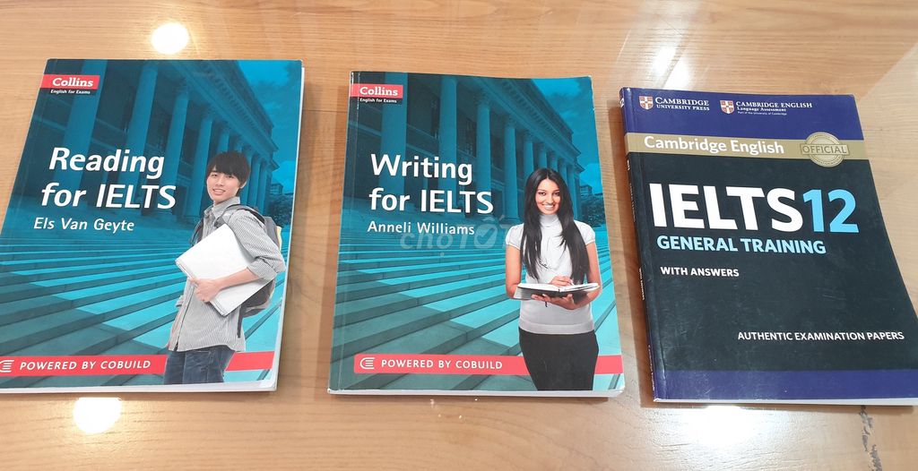 Sách học tiếng Anh, luyện thi IELTS còn mới