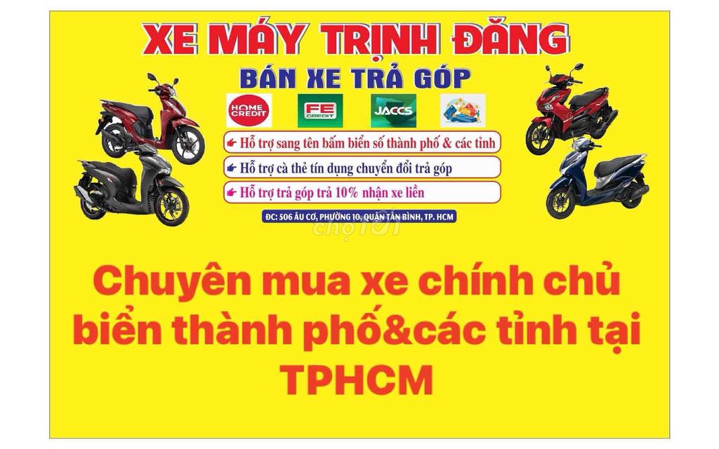 CHUYÊN MUA XE CHÍNH CHỦ TẠI TPHCM