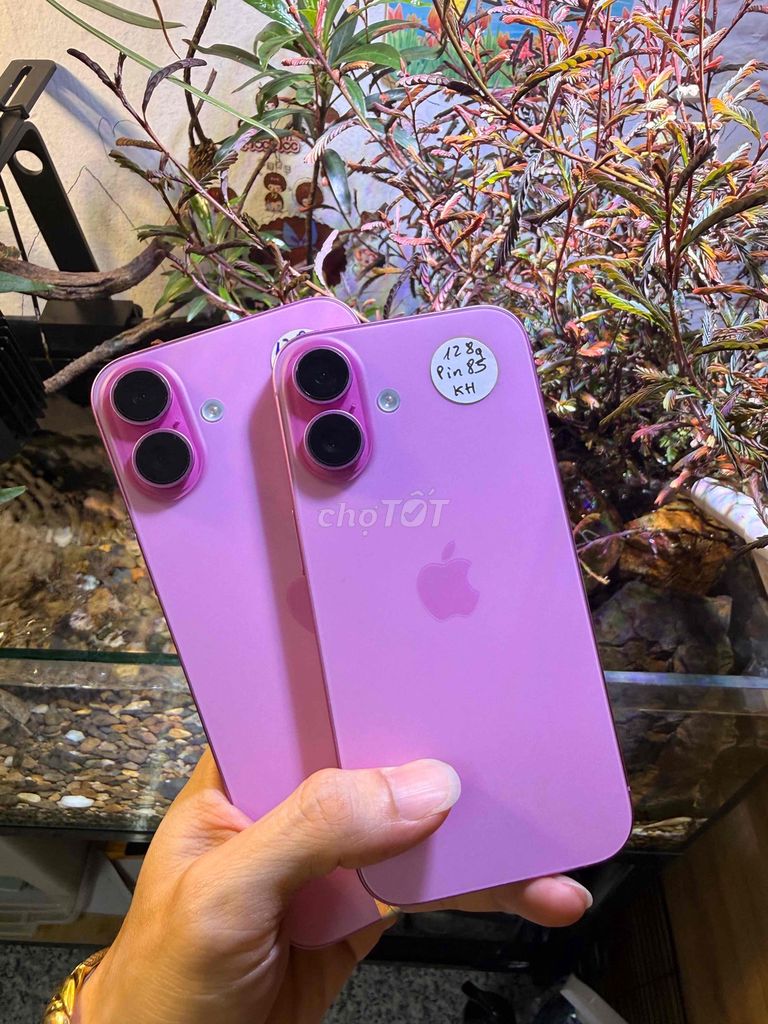Apple iPhone 16 128GB 16plus 128g bản sim vật lý. Mua bán Điện thoại tại Thành phố Nha Trang Khánh Hòa được đăng bởi khaitransmartphone hình 1