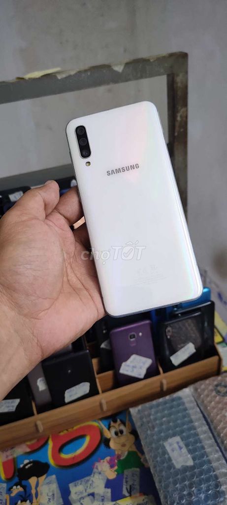 Samsung A50s, 2sim, chính hãng. Mua bán Điện thoại tại Quận Gò Vấp Tp Hồ Chí Minh được đăng bởi A LONG   nhận thanh toán THẺ TÍN DỤNG hình 1