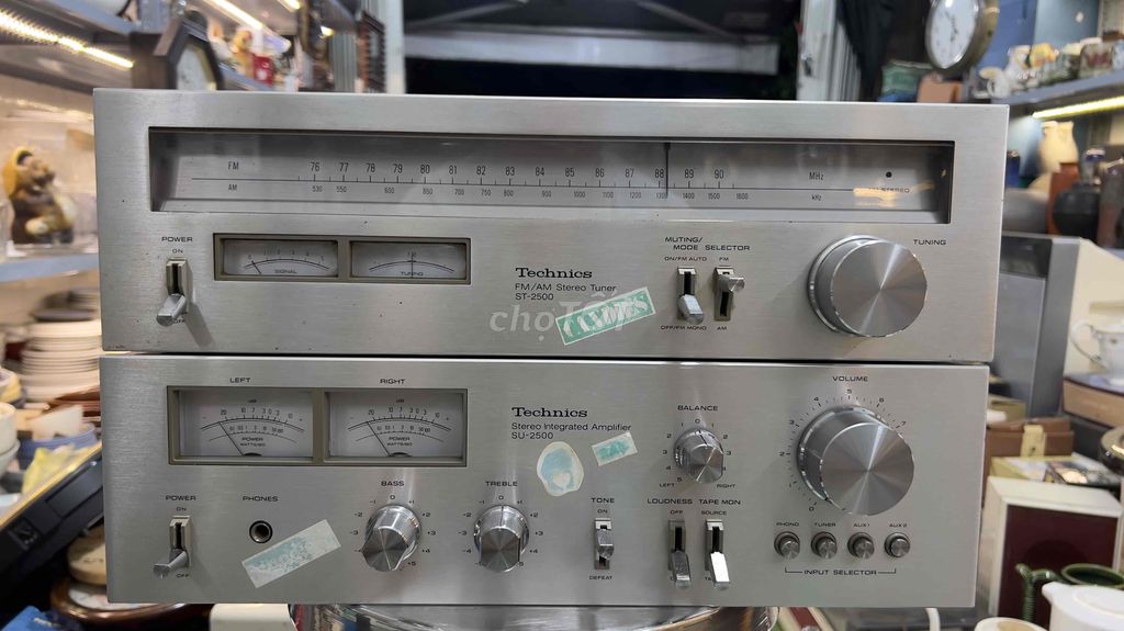 Amply Technics SU 2500 và ST 2500