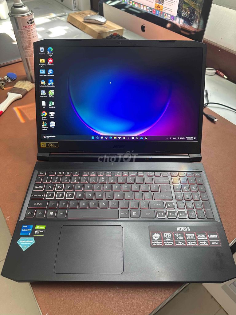 laptop game Acer Nitro 5 i5 11th/8/512Gb gtx 1650. Mua bán Laptop tại Quận Tân Phú Tp Hồ Chí Minh được đăng bởi Nicemac hình 1