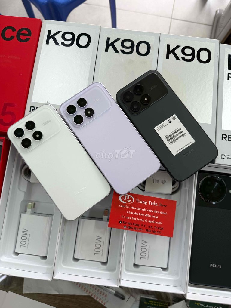 Xiaomi K90 512g- 256g fullbox keng, có góp. Mua bán Điện thoại tại Quận 6 Tp Hồ Chí Minh được đăng bởi Trang Trần Mobile hình 1