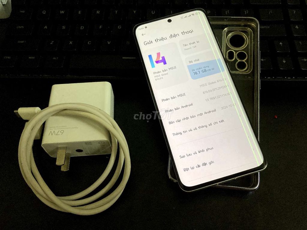 Xiaomi 12x 8/128 Sọc Kèm Sạc