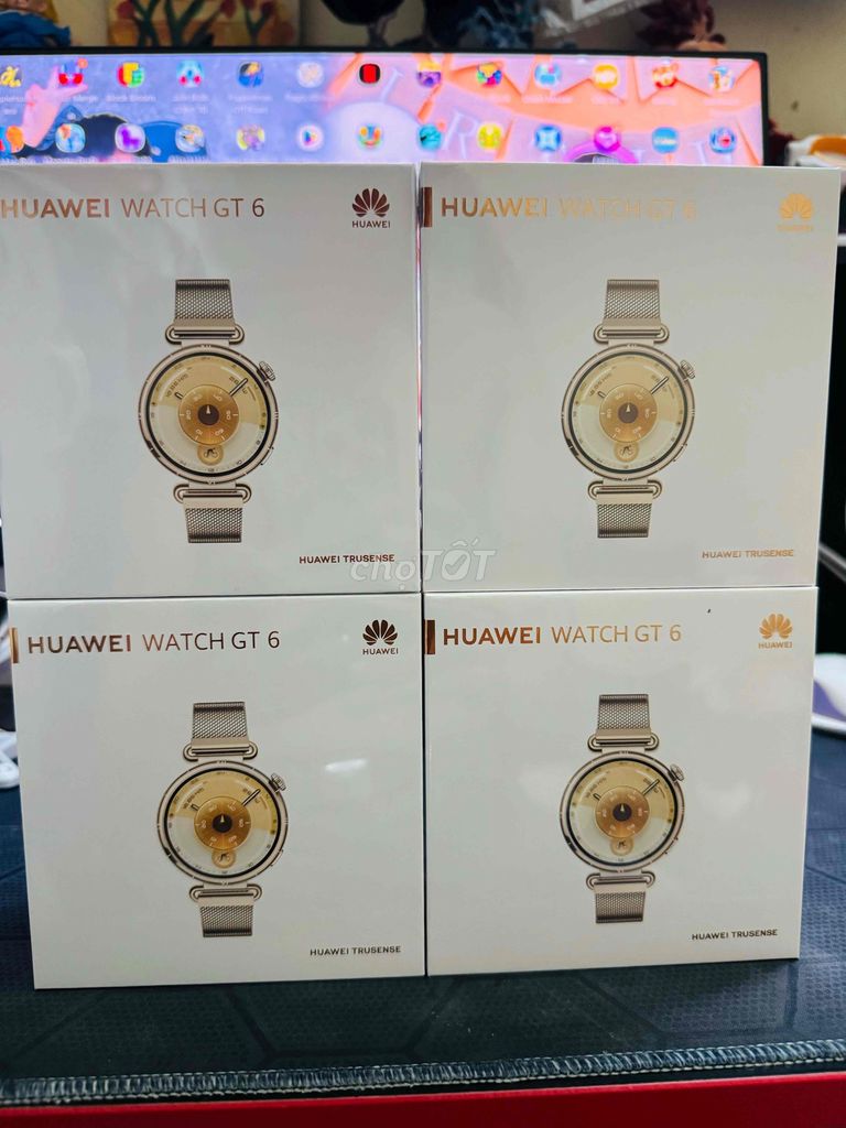 Huawei GT6 Gold 41mm. Mua bán Thiết bị đeo thông minh tại Quận Cẩm Lệ Đà Nẵng được đăng bởi Huawei Chính Hãng Đà Nẵng zz Mua và Bán Đồng Hồ Mới Cũ zz  hình 1