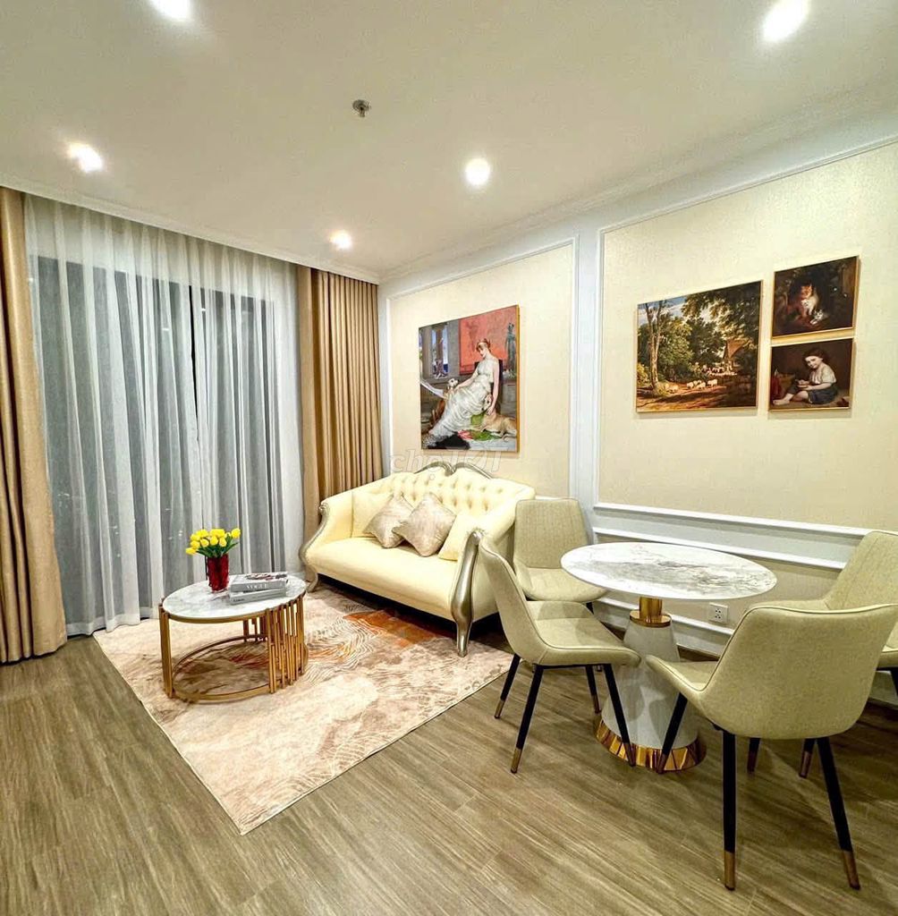1-комнатная квартира с нишей в Vinhomes Ocean Park, с хорошей мебелью, 8.5 млн