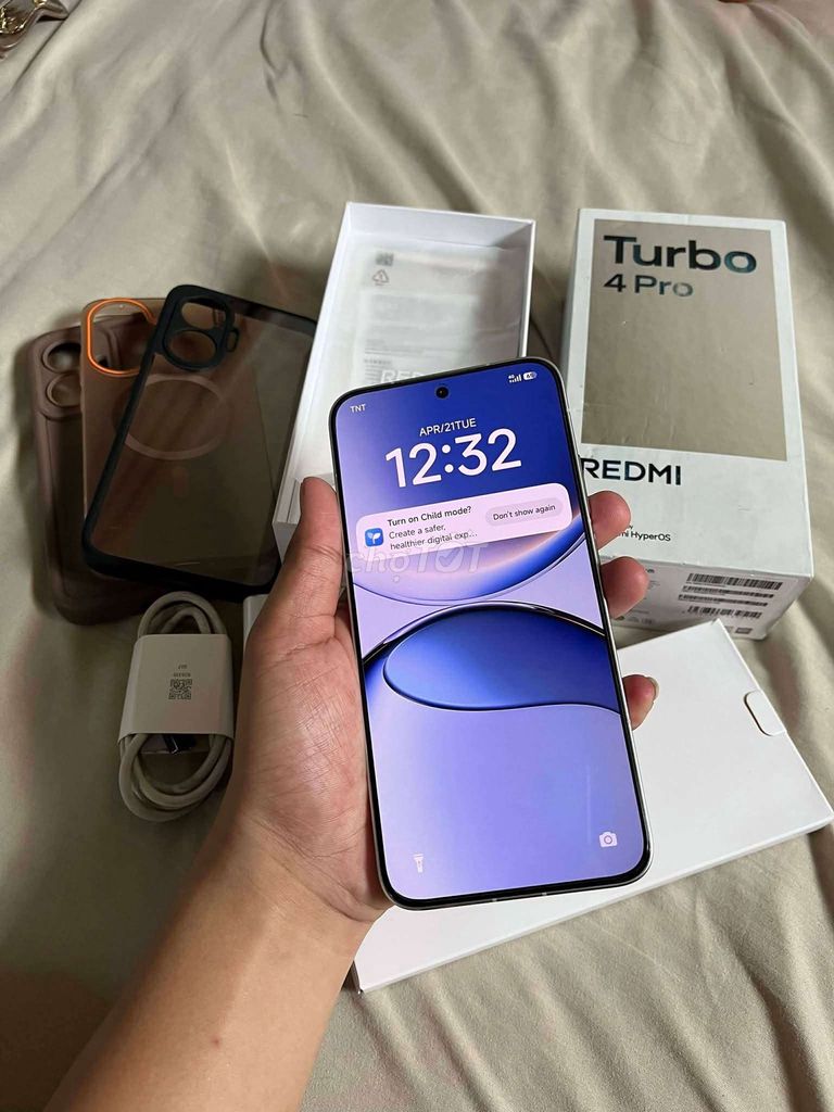 Xiaomi Redmi Turbo 4 Pro 16GB/256GB Trắng. Mua bán Điện thoại tại Huyện Lộc Ninh Bình Phước được đăng bởi ngọc hình 1