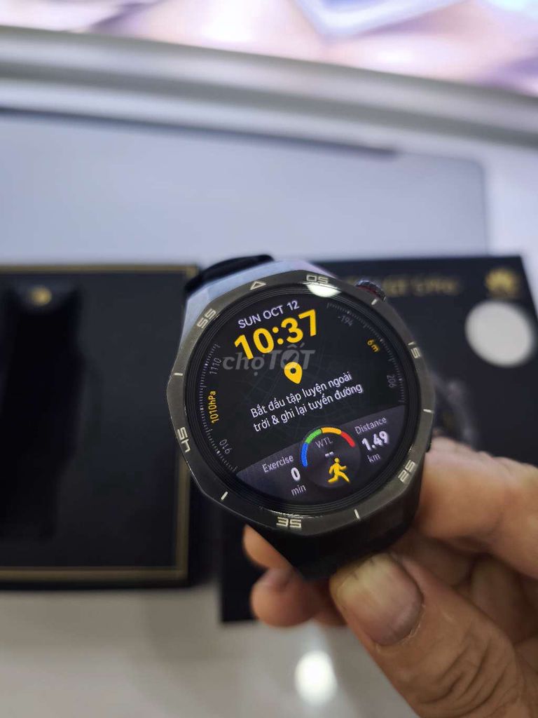 Huawei GT5Pro 46mm, fullbox đẹp còn bh hãng. Mua bán Thiết bị đeo thông minh tại Thành phố Cà Mau Cà Mau được đăng bởi Viet Nano hình 1
