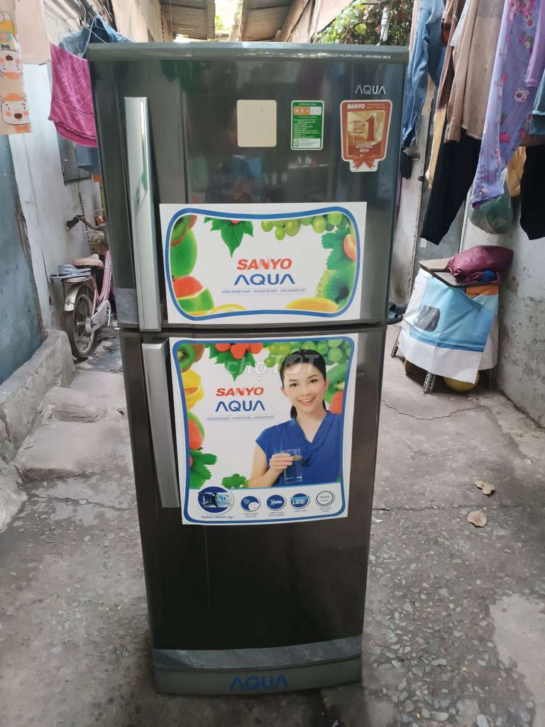 Tủ lạnh Sanyo Aqua 190L Xám. Mua bán Tủ lạnh tại Quận 7 Tp Hồ Chí Minh được đăng bởi Loan Tran hình 1