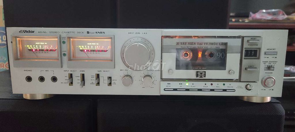 Đầu Cassette Victor KD-A6 Bạc. Mua bán Tivi, Âm thanh tại Thành phố Sóc Trăng Sóc Trăng được đăng bởi trần châu hình 1