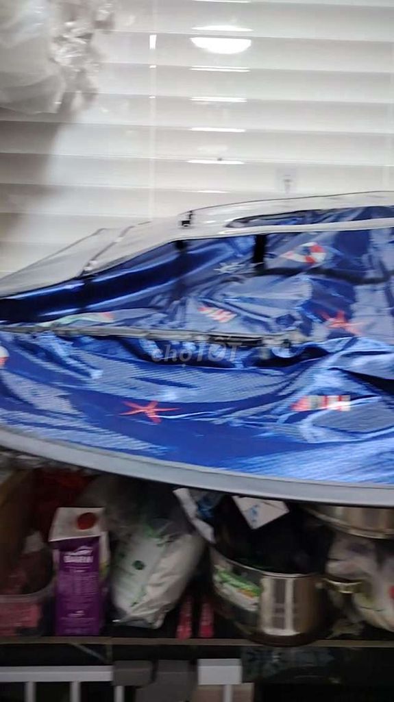 Bạt che xe máy Xanh dương Sao biển, mỏ neo. Mua bán Phụ tùng xe tại Quận Đống Đa Hà Nội được đăng bởi Vũ Trang hình 1