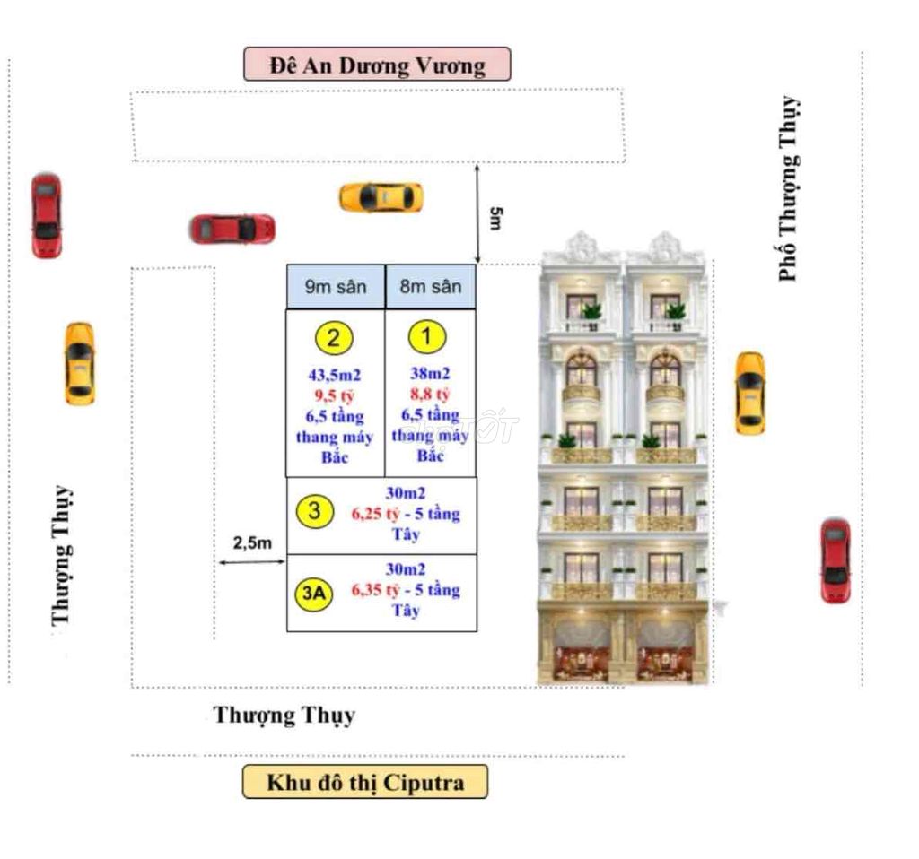 nhà mới ô tô vào nhà hàng xóm KDT ciputra THANG MÁY