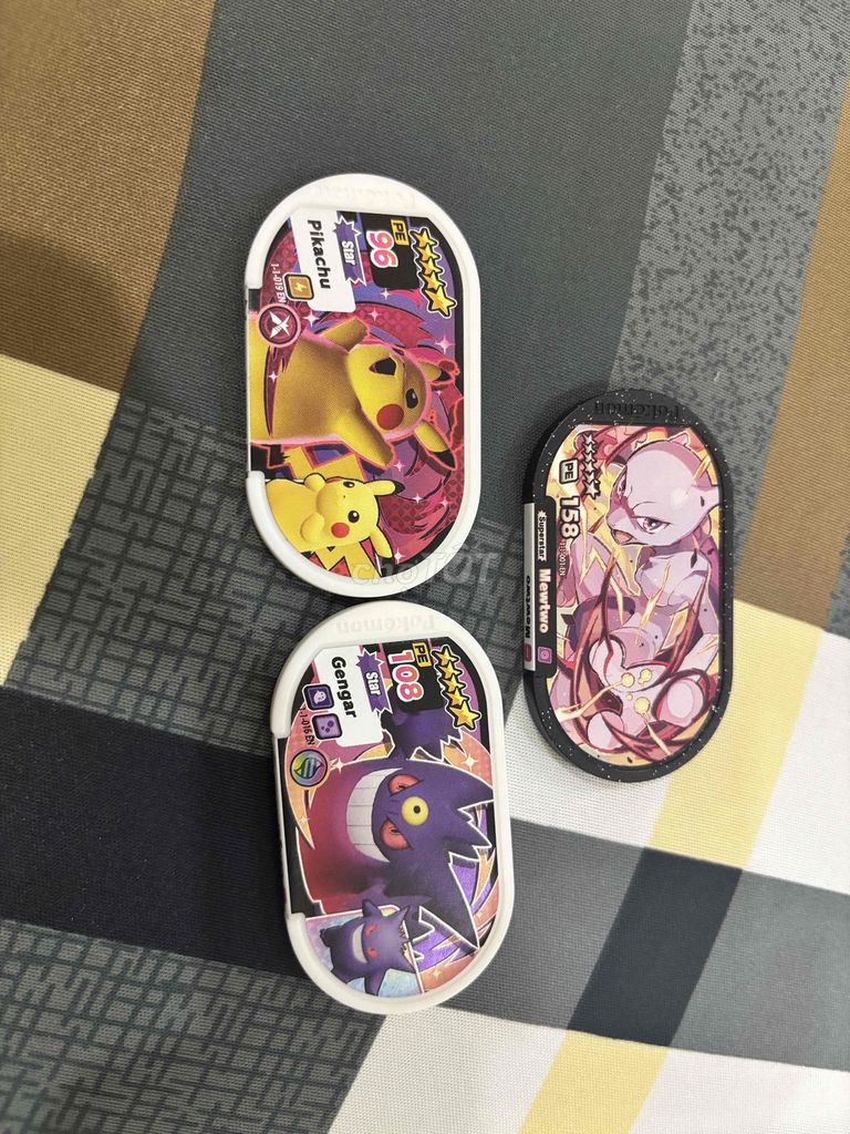 Thẻ Pokemon Mezastar Mewtwo Pikachu Gengar 5 sao. Mua bán Sở thích khác tại Quận 7 Tp Hồ Chí Minh được đăng bởi Huu Le hình 1