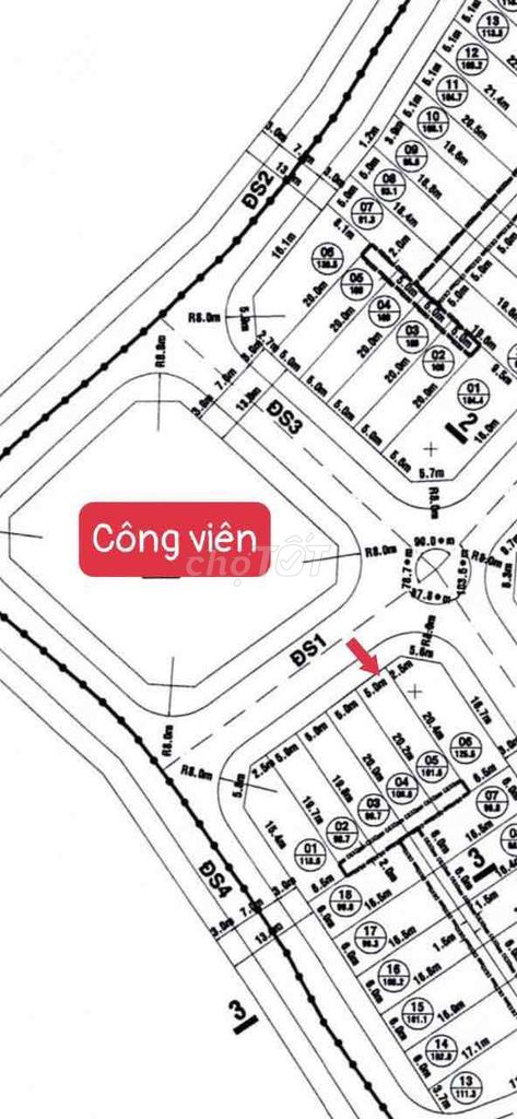 Chính chủ bán gấp đất 101m² phước thành, view công viên, đường 13m Chính chủ bán gấp đất 101m² phước thành, view công viên, đường 13m