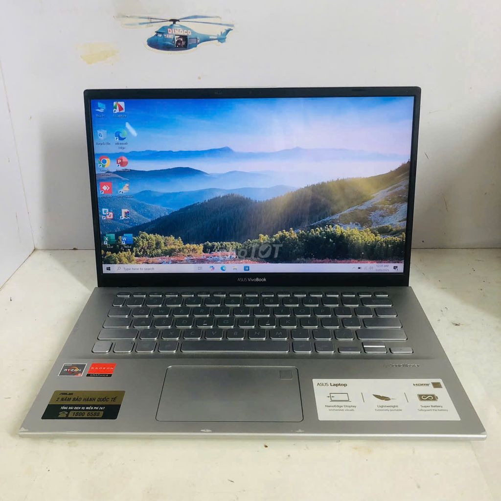 Asus Vivobook A412DA Ryzen 5-3500U, 8GB, 512GB- Rẻ