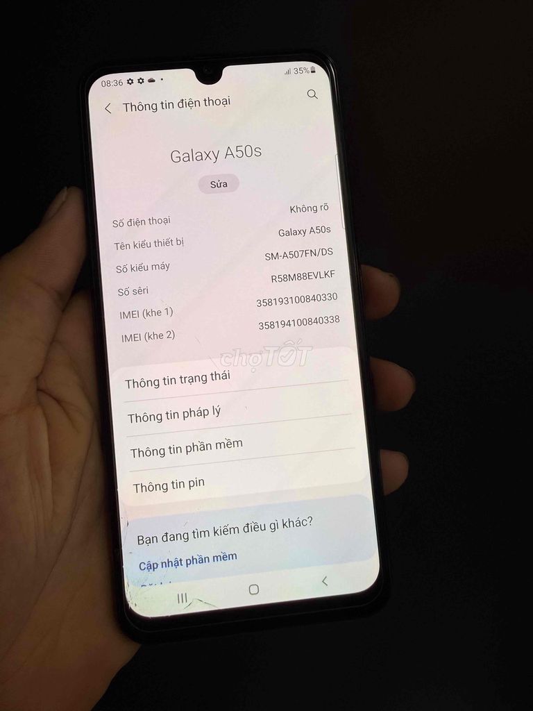 Samsung Galaxy A50s Ram 4/64GB. Mua bán Điện thoại tại Thành phố Phan Thiết Bình Thuận được đăng bởi Minh Phát hình 1