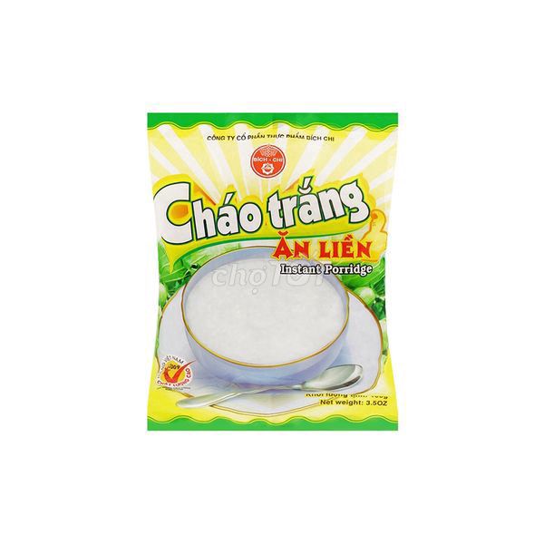 CHÁO TRẮNG ĂN LIỀN BÍCH CHI - 100Gr - 30 Gói