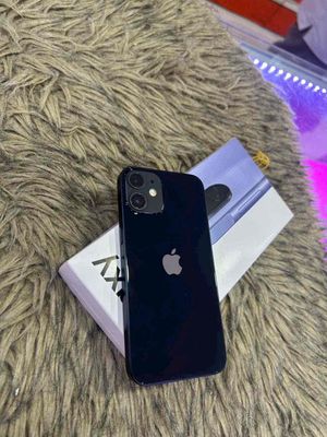 iphone 12mini 64gb đen qtế mỹ pin91 zin áp suất