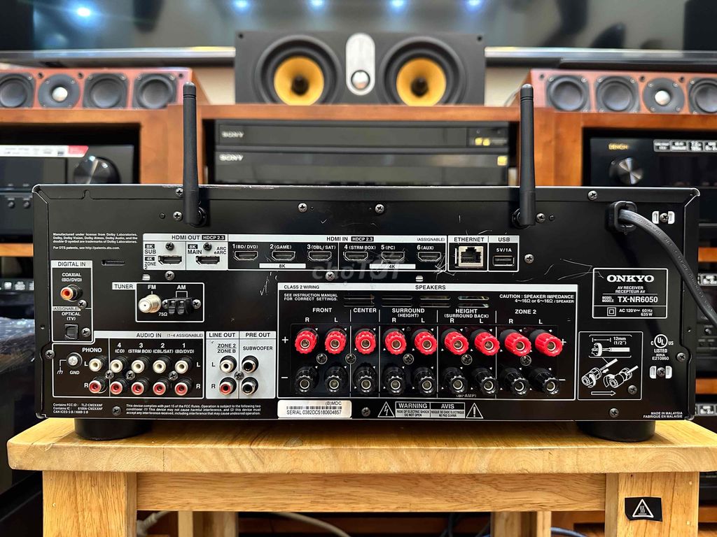 Amply 7.2 kênh Onkyo NR6050 điện 110V-635W. Mua bán Tivi, Âm thanh tại Quận Đống Đa Hà Nội được đăng bởi Tran Hai hình 3