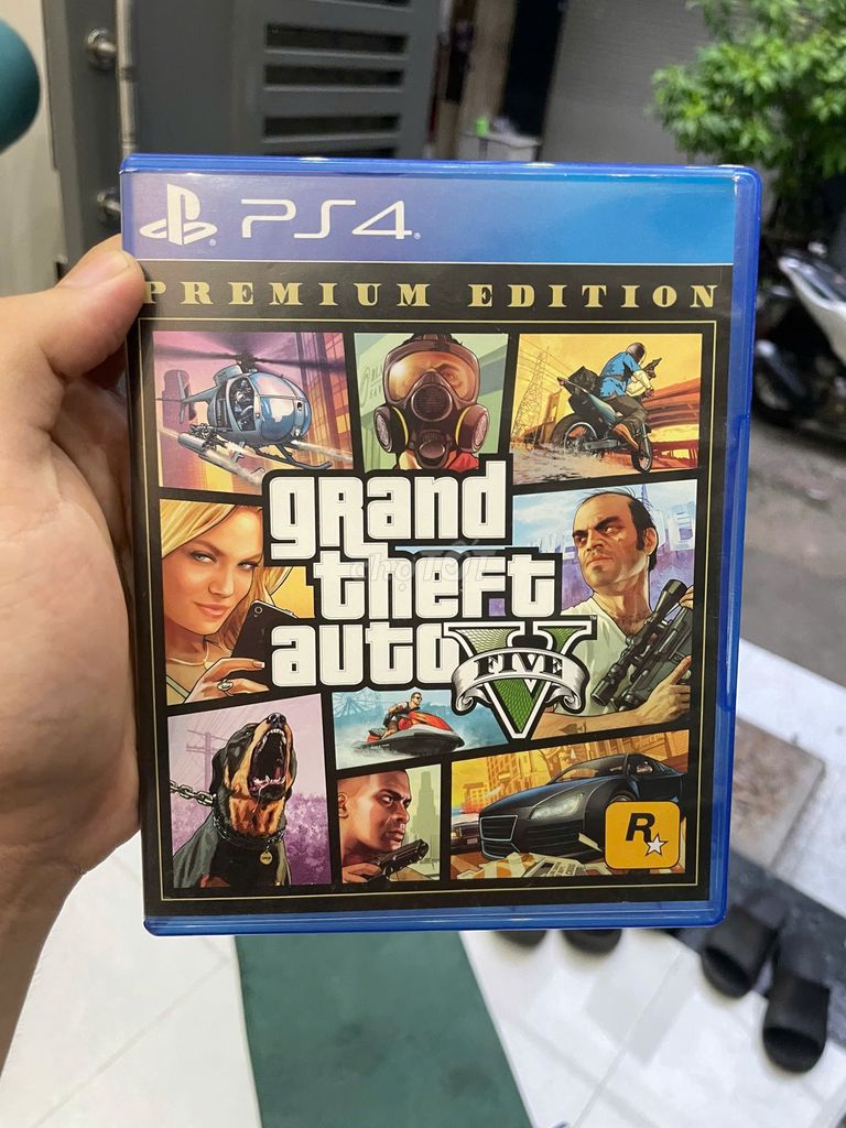 Game Grand Theft Auto V (GTA V) PS4