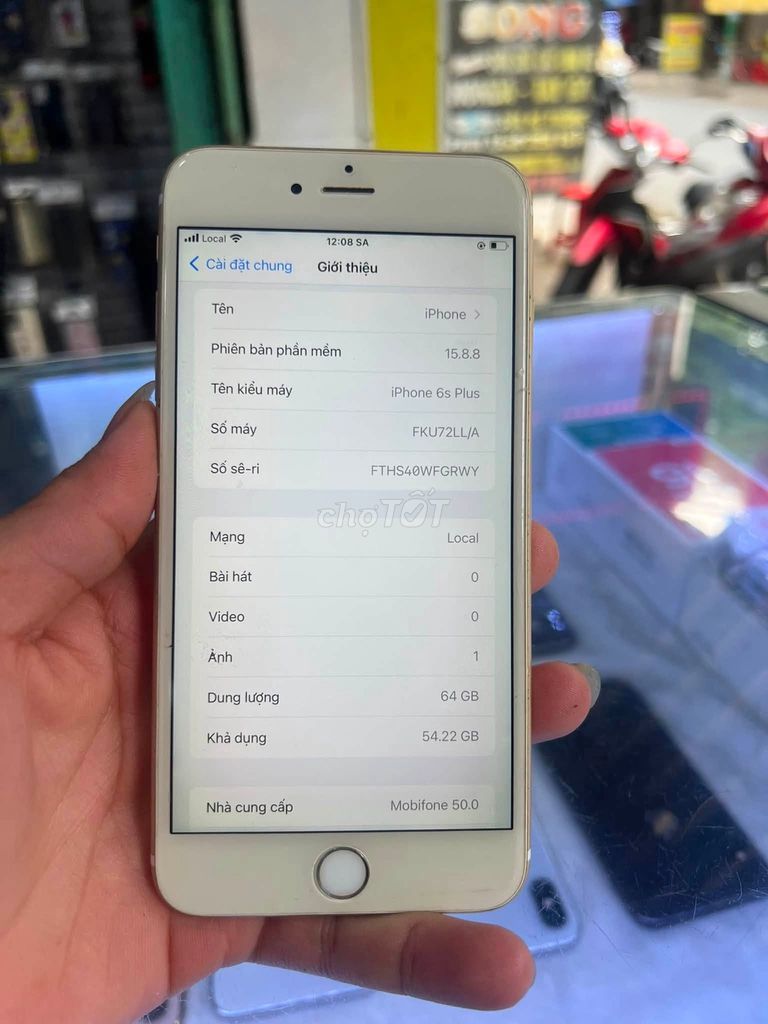 Apple iPhone 6s Plus 64GB Vàng. Mua bán Điện thoại tại Thành phố Thủ Đức Tp Hồ Chí Minh được đăng bởi Hội Đồ Điện Tử hình 1