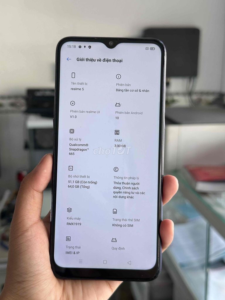 Realme 5 64GB Tím. Mua bán Điện thoại tại Thị xã Tân Uyên Bình Dương được đăng bởi Cửa hàng Kim Tuyến hình 1