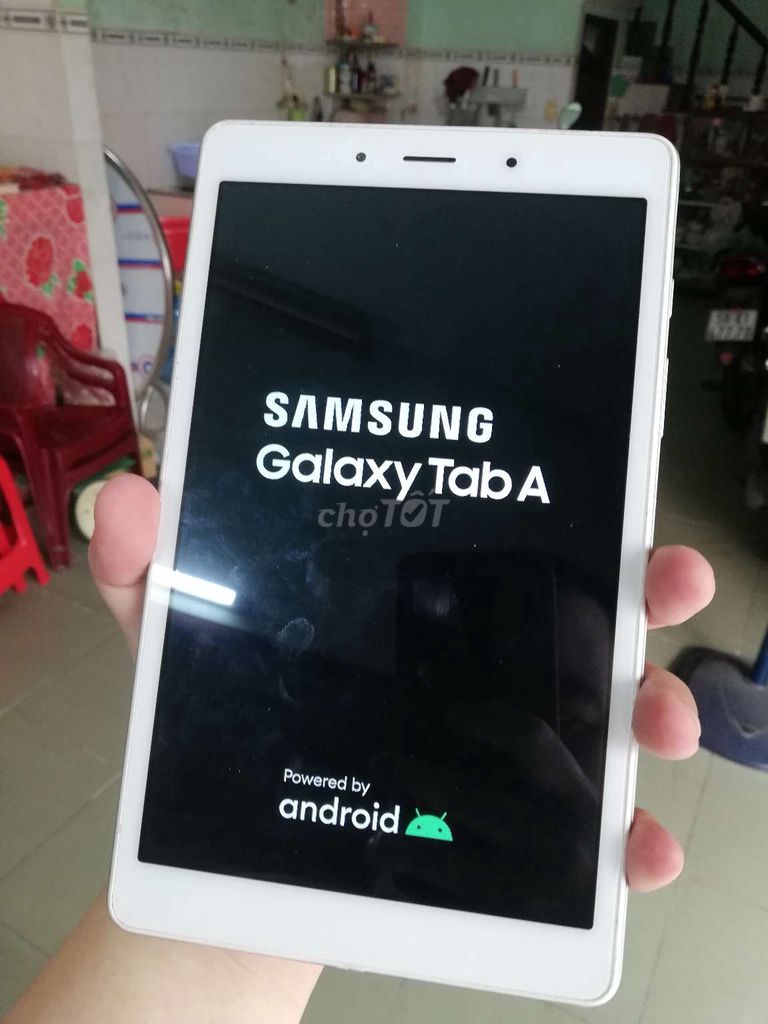 Samsung Tab A8√32GB Bạc Đen 8inch Ram 2GB Pin Trâu