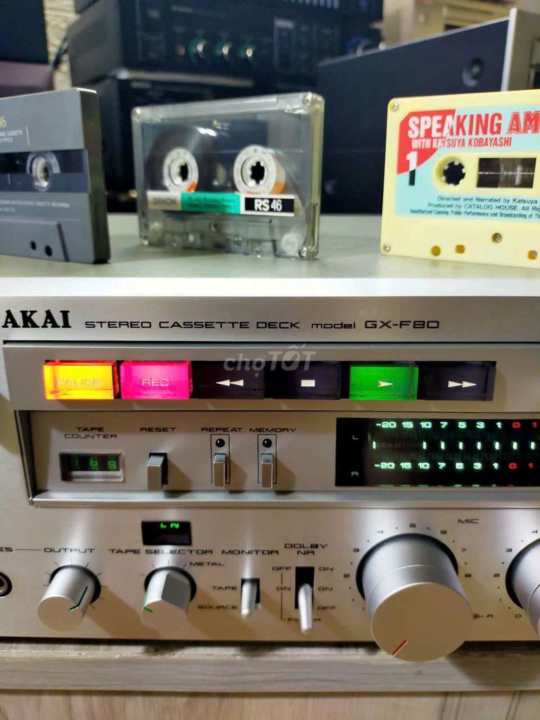 Deck Akai model GX-F80. Mua bán Tivi, Âm thanh tại Quận 6 Tp Hồ Chí Minh được đăng bởi Trí Huỳnh  hình 1