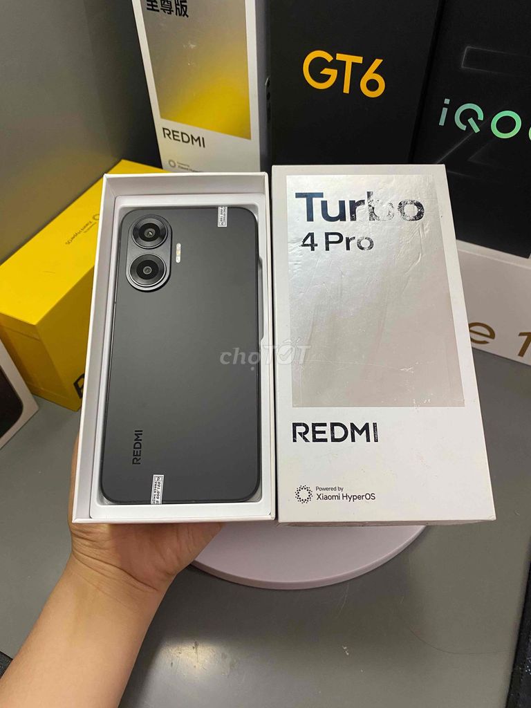Xiaomi Redmi Turbo 4 Pro 16/256gd. Mua bán Điện thoại tại Thành phố Nam Định Nam Định được đăng bởi TRÍ DŨNG STORE hình 1