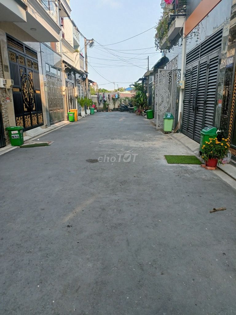 Bán đất thổ cư sổ đỏ 61 m2 Hiệp Thành Quận 12