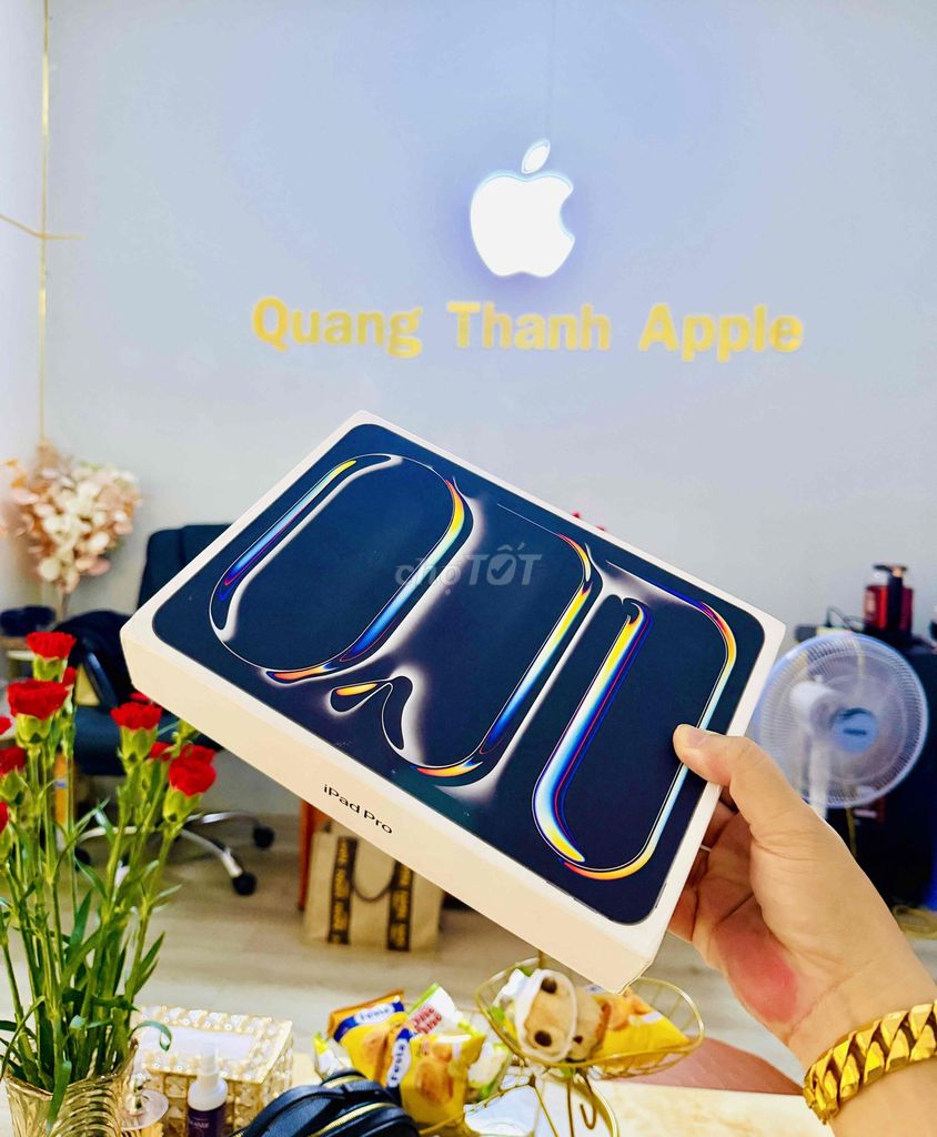 Apple iPad Pro M4 11 inch 256GB new chưa kích. Mua bán Máy tính bảng tại Quận Ninh Kiều Cần Thơ được đăng bởi Quang Thanh Apple Store hình 1