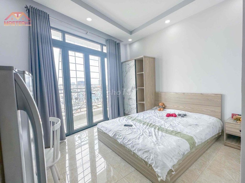 🏡Studio Ban Công, Giặt Riêng, 35m2,Full NT,  Thang Máy, Nguyễn Văn Đậu