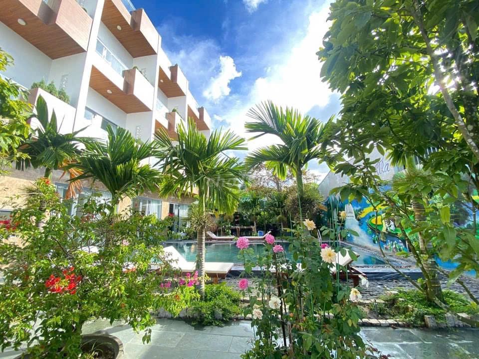 1-bedroom apartment with pool and garden near FPT Complex — photo 1