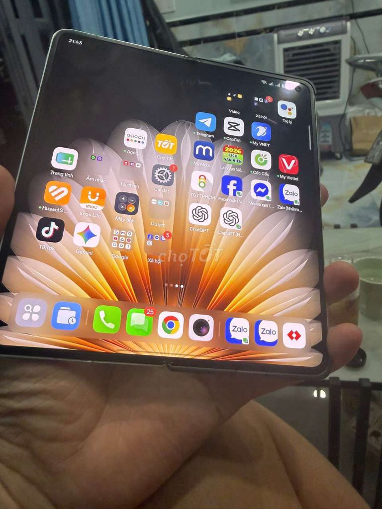 OPPO Find N5 12GB/256GB Trắng up quốc tế. Mua bán Điện thoại tại Thành phố Thủ Đức Tp Hồ Chí Minh được đăng bởi Tường Vy hình 1