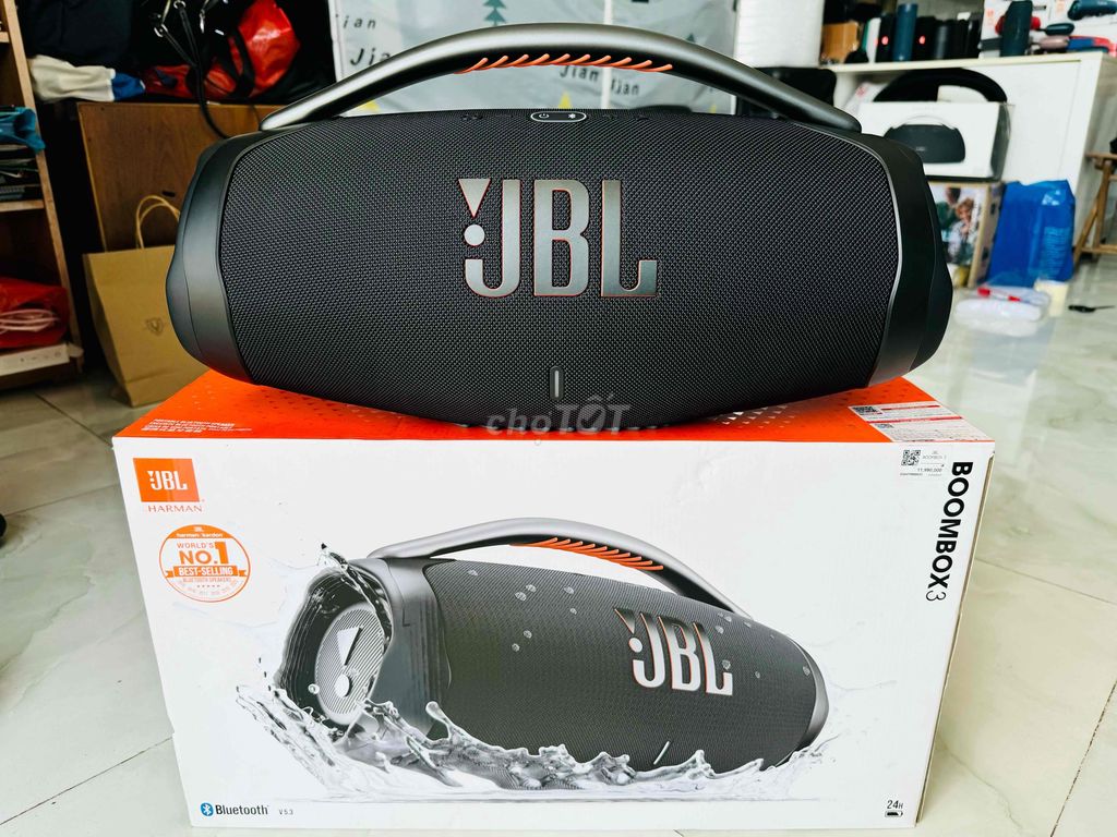 JBL Boombox 3 180W Đẹp Như Mới Bảo Hành Hãng 2025