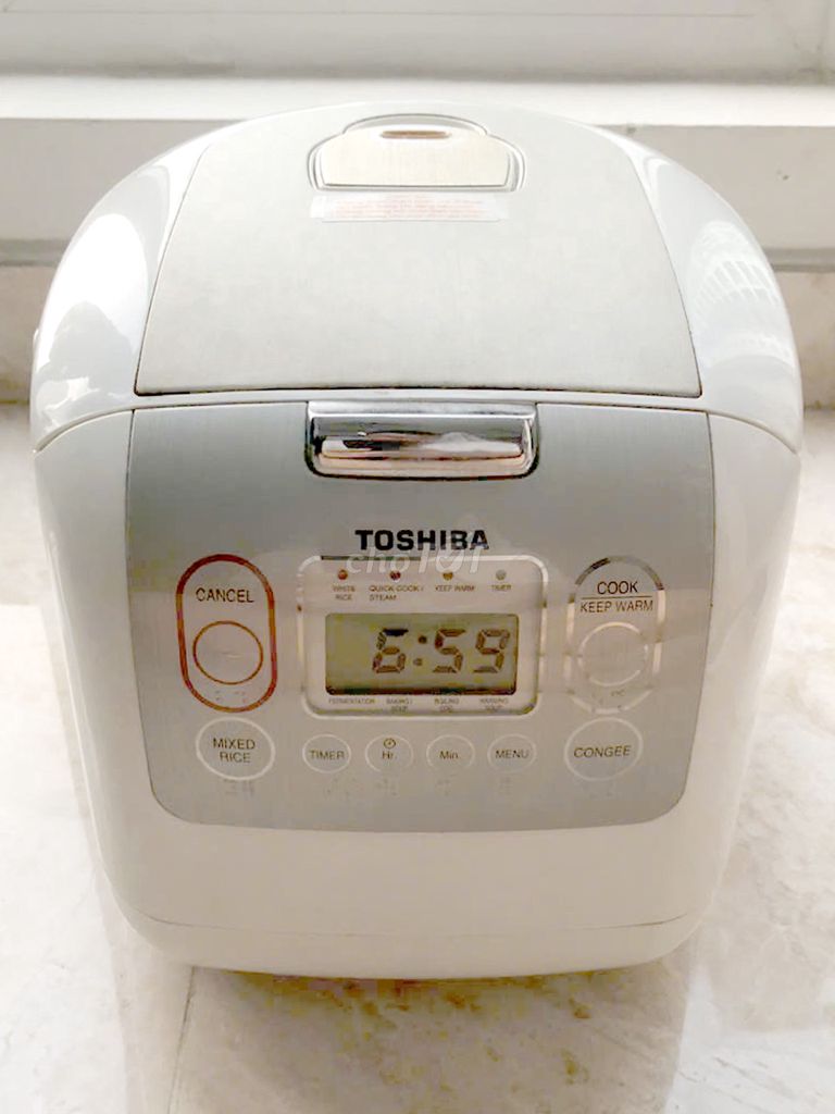 Nồi cơm Toshiba 1.8 lít, mới 90%, hàng chính hãng. Mua bán Bếp, lò, đồ điện nhà bếp tại Huyện Nhà Bè Tp Hồ Chí Minh được đăng bởi Dang Lam Son hình 1