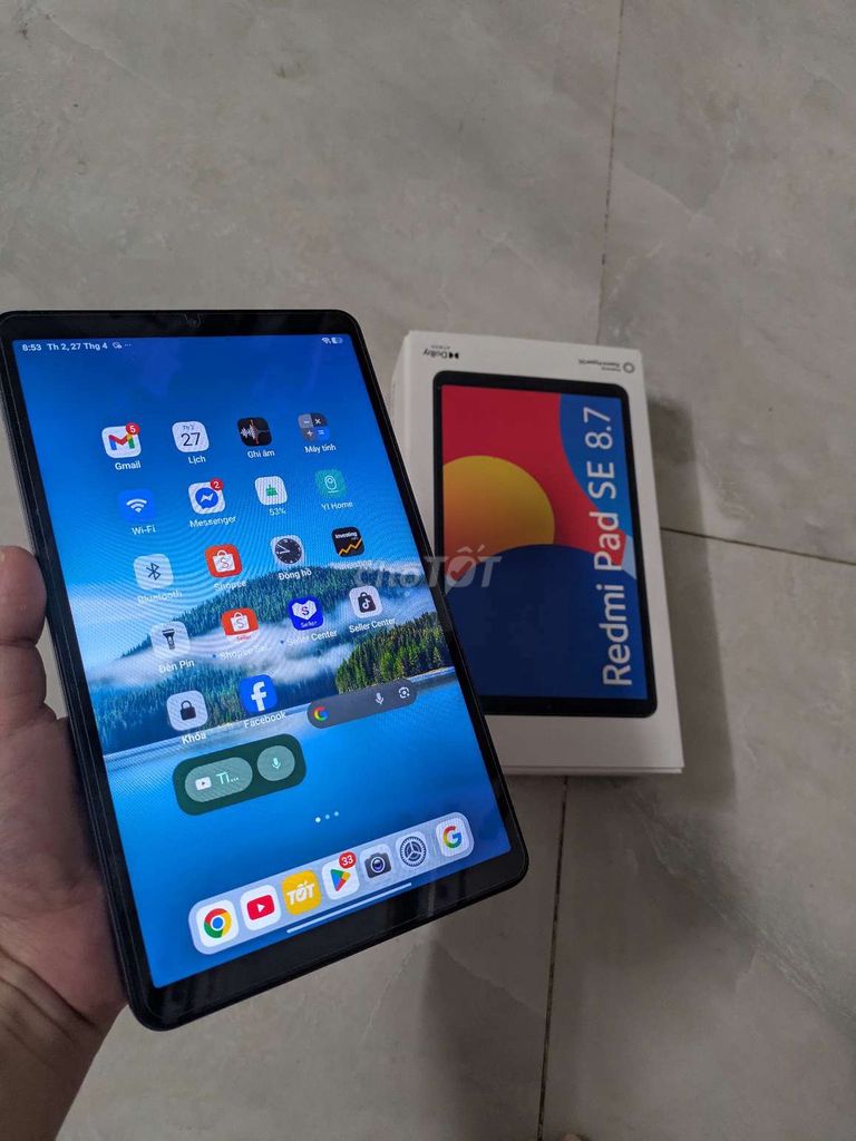 Xiaomi Redmi Pad SE 8.7 128GB Xám. Mua bán Máy tính bảng tại Quận Hà Đông Hà Nội được đăng bởi Lam Anh hình 1
