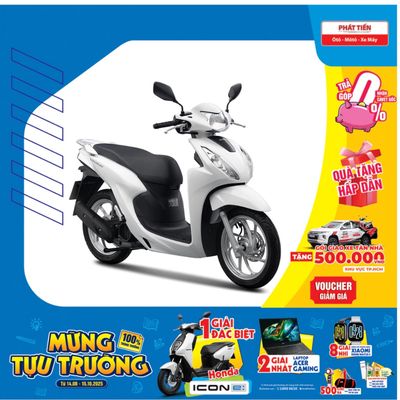 Honda Vision Tiêu Chuẩn 2025 - Góp lãi suất ưu đãi